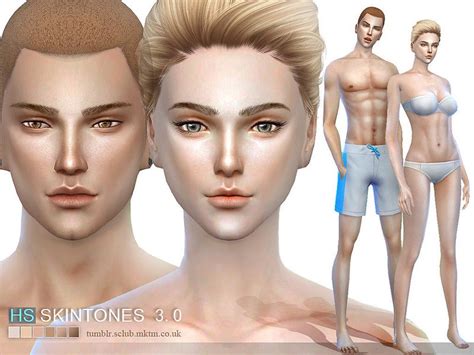 S-Club WMLL ts4 HS3.0 skin All age | Sims 4, The sims 4 skin, Sims