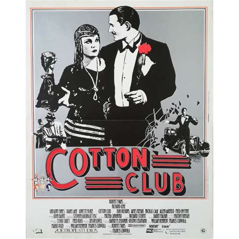 COTTON CLUB Movie Poster 15x21 in.