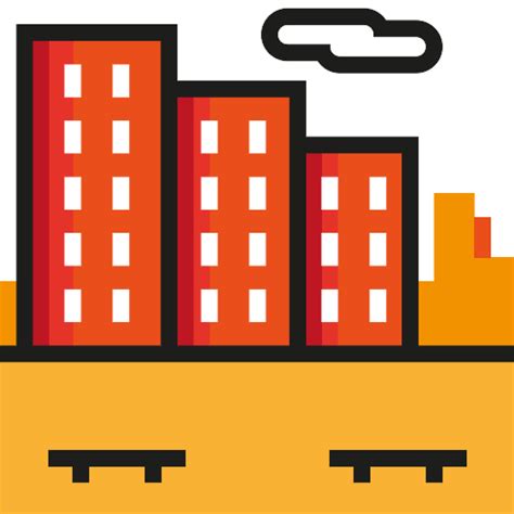 Cityscape Vector SVG Icon - SVG Repo