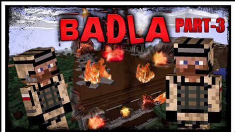 [BADLA] PART-3| MINECRAFT ROLEPLAY in [HINDI] by DEFUSED DEVIL! - YouTube