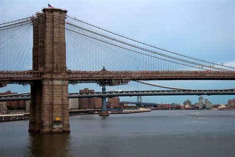 East River Bridges in New York Stock Photo - Image of outdoor, manhattan: 22218706