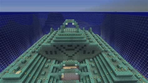 How to Find and Take down an Ocean Monument in Minecraft?