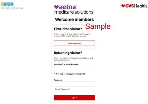 Aetna | OTCHS MyOrder | Login / Register