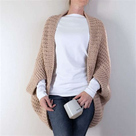 Cozy Shrug Knitting Pattern : Brome Fields