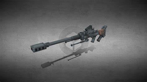 Anti Tank Rifle - 3D model by JSYoon [d3c9ac8] - Sketchfab