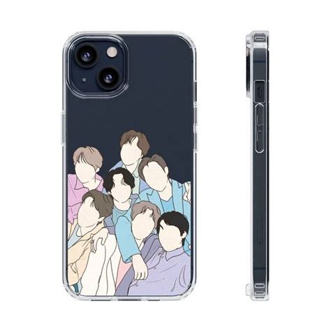 BTS Phone Case BTS Clear Case I Purple You Phone Case Kpop - Etsy ...