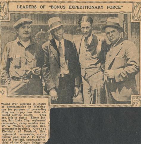 A Multimedia Story of The “Bonus Army”: In 1932, the U.S. Government ...