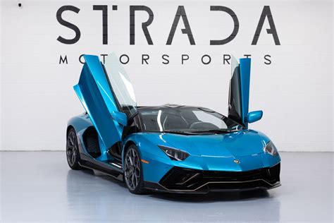 Lamborghini 2022 Aventador Blue