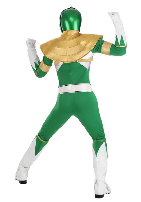 Authentic Power Rangers Green Ranger Adult Costume