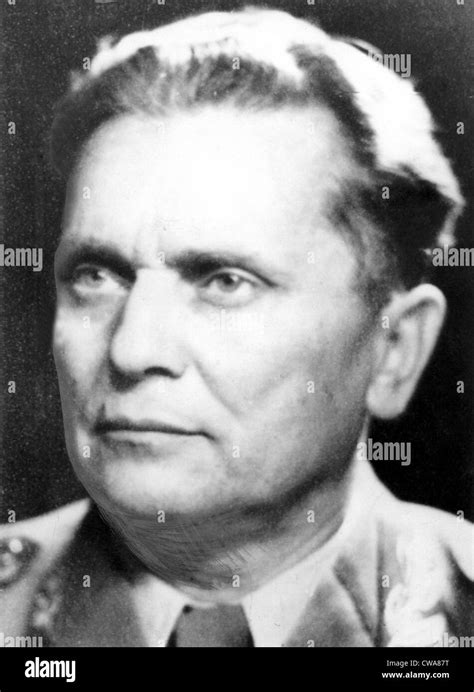 MARSHAL JOSIP BROZ TITO of Yugoslavia in the early 1950's Stock Photo: 50013148 - Alamy