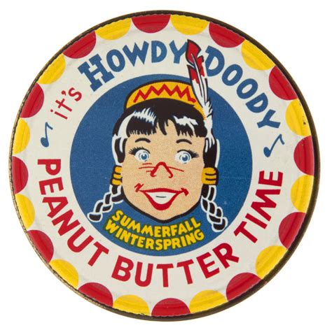 Hake's - "HOWDY DOODY PEANUT BUTTER" JAR TRIO.