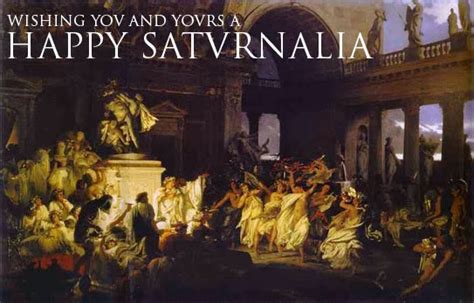 Romans in Ravenglass: Comment: Io Saturnalia and Season's Greetings