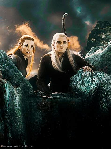 Legolas and Tauriel in the botfa | Legolas | Pinterest | Herr der Ringe, Hobbit und Mittelerde