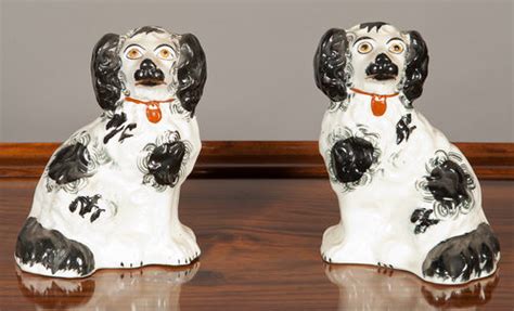 Antiques Atlas - Pair Staffordshire Dogs