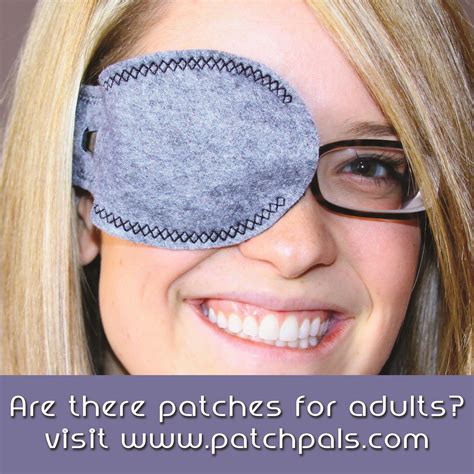 Patch Pals has three styles of eye patches made especially for adults. | Eyepatch, Patches ...