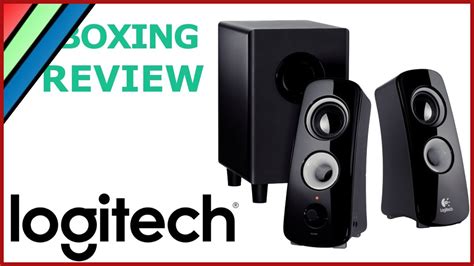 Logitech Z323 Speaker System Review + Unboxing - YouTube