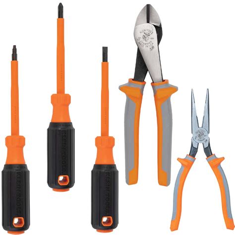 Klein Tools, 1000V Insulated Tool Set, 5-Piece, Pieces (qty.) 5 Model ...