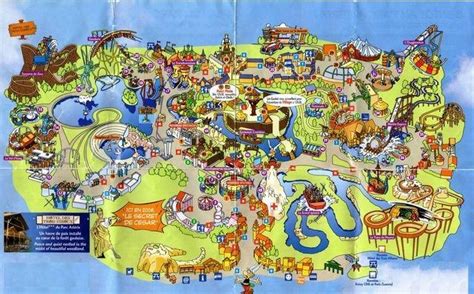 Parc Asterix Map