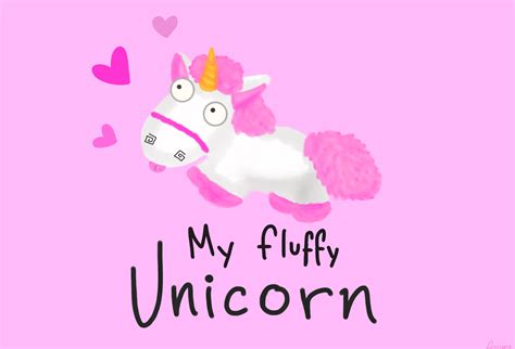 Wallpaper Fluffy Unicorn by ScarletIsbell on DeviantArt