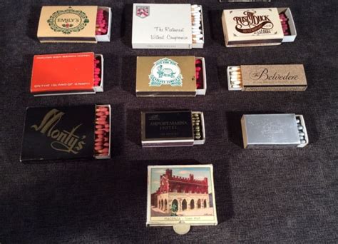 The Joys of Collecting Vintage Match books, and Matchboxes - HubPages