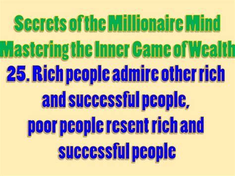 millionaire mind quotes | Secrets of the Millionaire Mind - Mastering ...