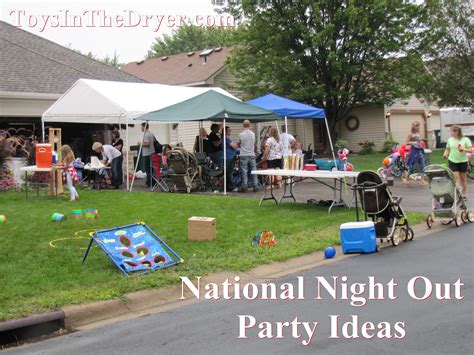 National Night Out Party Ideas