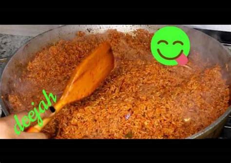 Nigerian Party Jollof Rice Recipe by Chef Deejah Kd - Cookpad