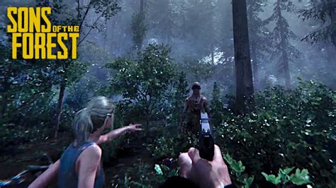 Sons Of The Forest Gameplay Trailer 4K (The Forest 2) - YouTube