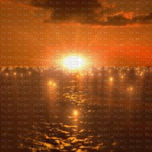 sunset light effect gif anime animated animation sun soleil fond ...