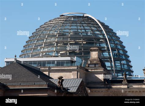 Dome on top of the Reichstag building in Berlin, Germany Stock Photo ...