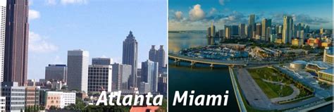 Miami vs Atlanta - Pick Your Business School City | MetroMBA