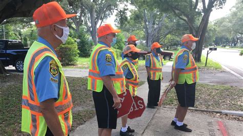 COVID Precautions Part of Clearwater Crossing Guard Training