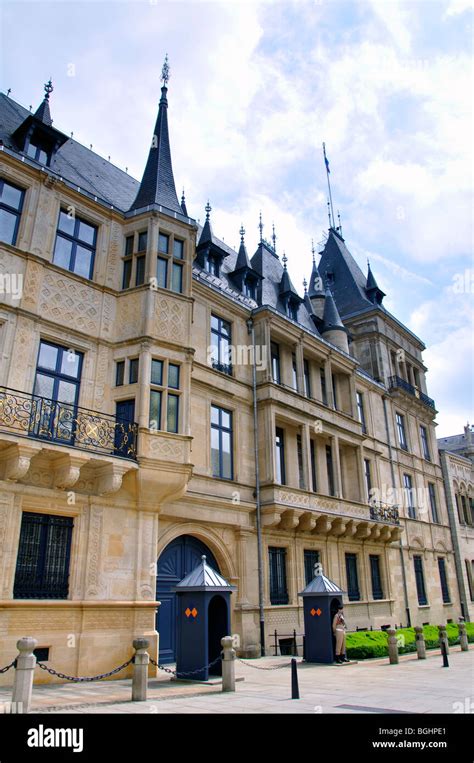 Royal Palace, Luxembourg Stock Photo - Alamy