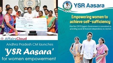 Andhra Pradesh CM YS Jaganmohan Reddy Launched 'YSR Aasara' scheme for ...