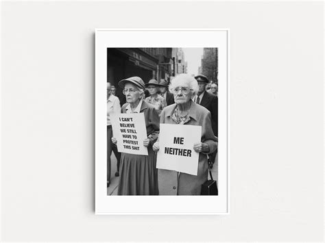 Premium Feminist Poster, Activist Art, Womens March Art Print, Gift for ...