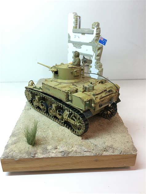 US Light Tank M3 Stuart Late Production -- Plastic Model Military Vehicle Kit -- 1/35 -- #35360 ...