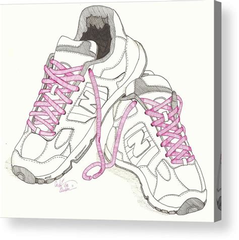 Walking Shoes Drawing at PaintingValley.com | Explore collection of Walking Shoes Drawing