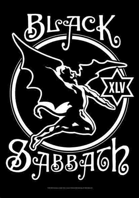 Black Sabbath 45Th Anniversary Flag Swag | Loudtrax