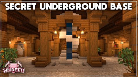 Minecraft: How to Build a Secret Underground Base [Tutorial] 2021 - YouTube