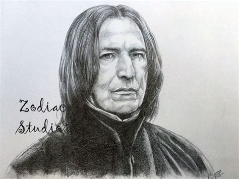 Snape - Alan Rickman by ZodiacStudiosNL | Alan rickman, Snape, Alan