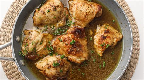 Pan-Fried Chicken Thighs Recipe