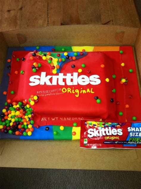 Skittles Cake - CakeCentral.com