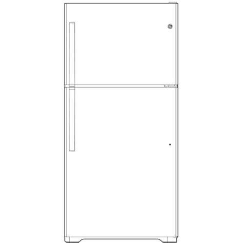 GE Appliances GTS17DTNRWW GE(R) 16.6 Cu. Ft. Top-Freezer Refrigerator | Simon's Furniture ...