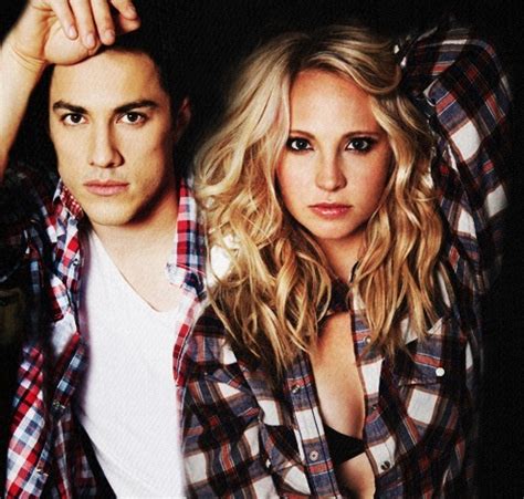 Tyler & Caroline // TVD | Vampire diaries, Caroline forbes, Michael trevino