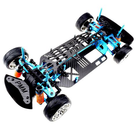 Aluminium & Carbon Fiber Shaft Drive Chassis Drift RC Car Kit - China RC Car Kit and Remote ...