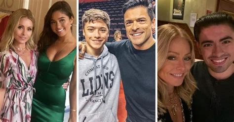 Kelly Ripa And Mark Consuelos' Kids Look Like Their Famous Parents