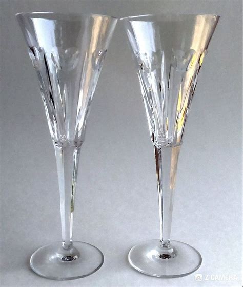 WATERFORD CRYSTAL Millenium Toasting Flutes, Love, Wedding · Limited | Waterford crystal ...