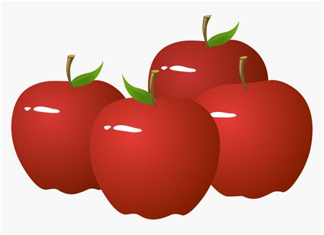 Apple Basket Clipart Free - Apples Clipart, HD Png Download ...