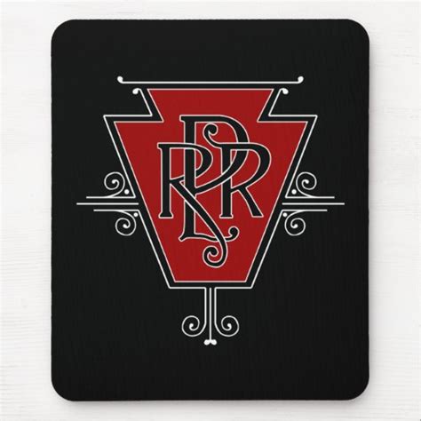 Old Pennsylvania Railroad Logo Mousepad | Zazzle