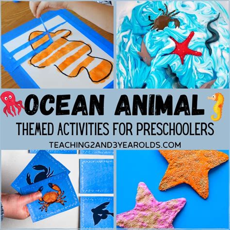 Hands-On Toddler and Preschool Ocean Activities